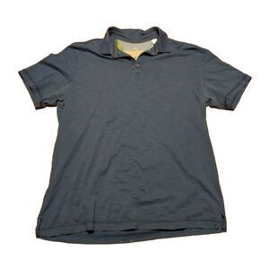 tommy bahama royal blue polo mens‎ short sleeve M